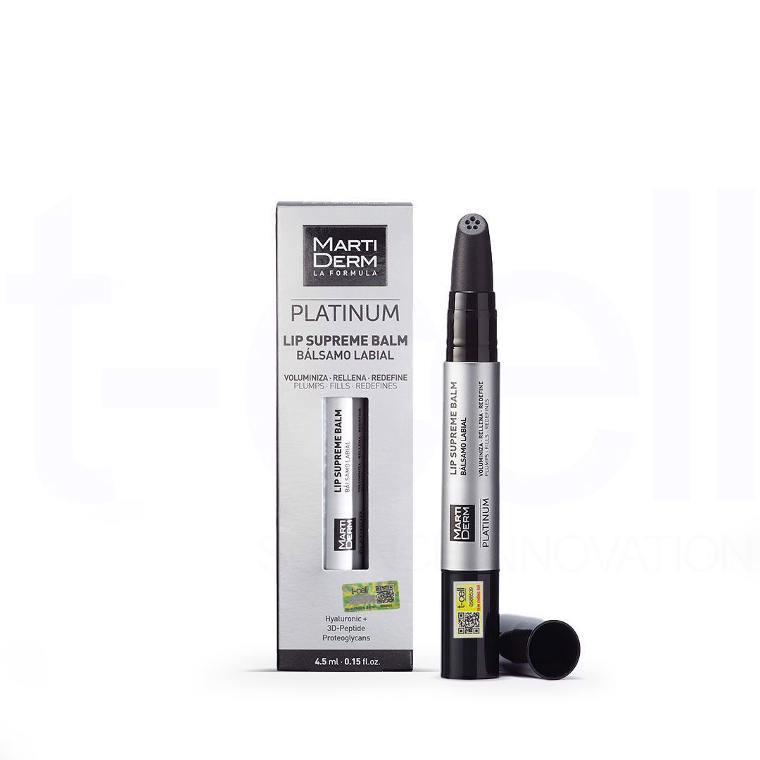 Son Dưỡng Làm Mềm, Căng Mọng Môi - MartiDerm Platinum Lip Supreme Balm (4.5ml)
