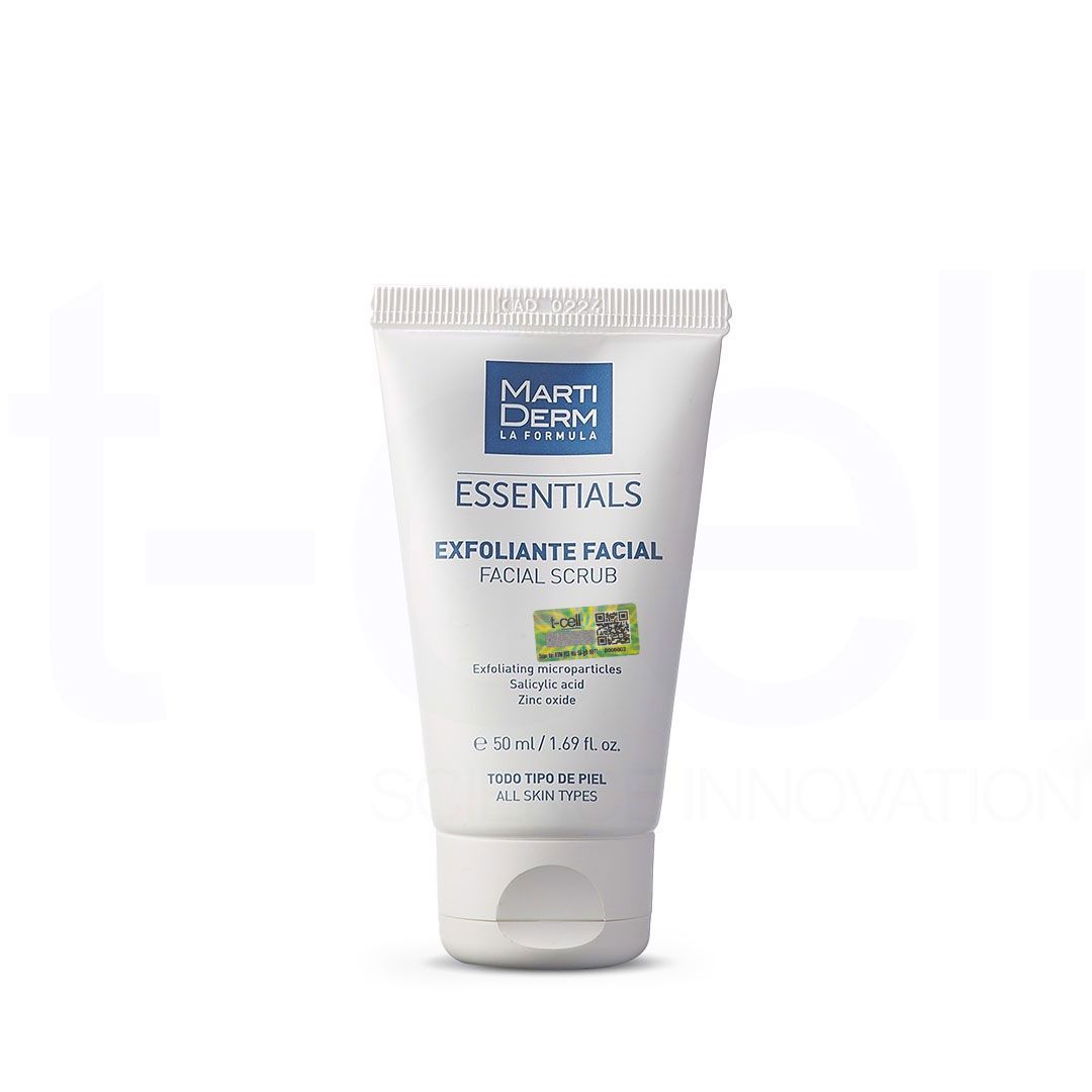 Tẩy Tế Bào Chết Da Mặt Dạng Scrub - MartiDerm Essentials Facial Scrub (50ml)