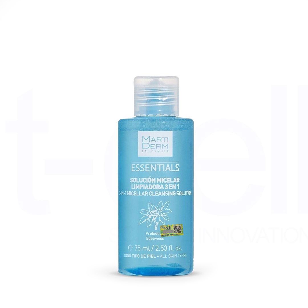 Nước Tẩy Trang Làm Sạch Sâu 3 trong 1 - MartiDerm Essentials Micellar Cleansing Solution 3 In 1 (300ml)