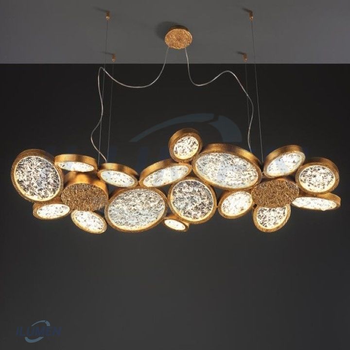 ĐÈN CHÙM CIRCLE BRASS