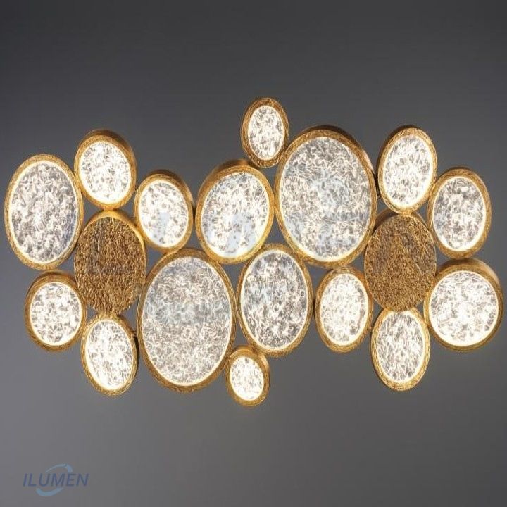 ĐÈN CHÙM CIRCLE BRASS