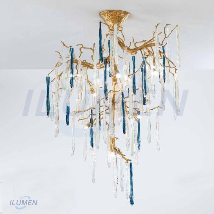 ĐÈN CHÙM GLAMOUR BRASS