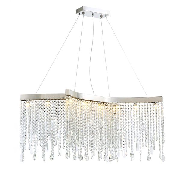 DCP0009 ĐÈN CHÙM PHA LÊ TUYẾN TÍNH TASSELS