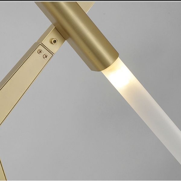 ĐÈN TREO AGNES CHANDELIER VÀNG 8 BÓNG VÀNG