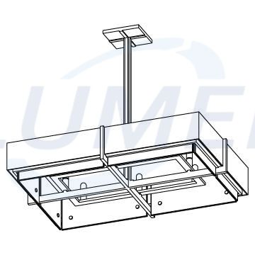  ĐÈN EUCLIDA CHANDELIER RECTANGLE 