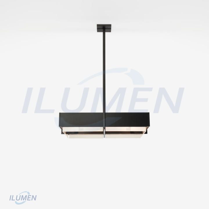ĐÈN EUCLIDA CHANDELIER RECTANGLE
