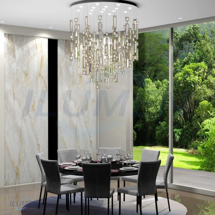 ĐÈN CRYSTAL DOWNTOWN CHANDELIER
