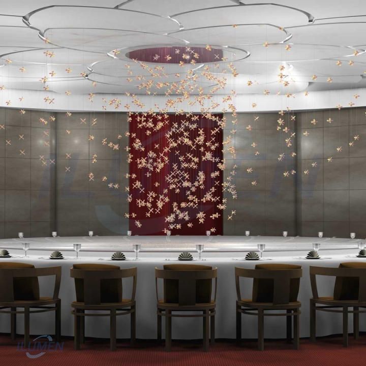 ĐÈN CRYSTAL FLOWER CHANDELIER