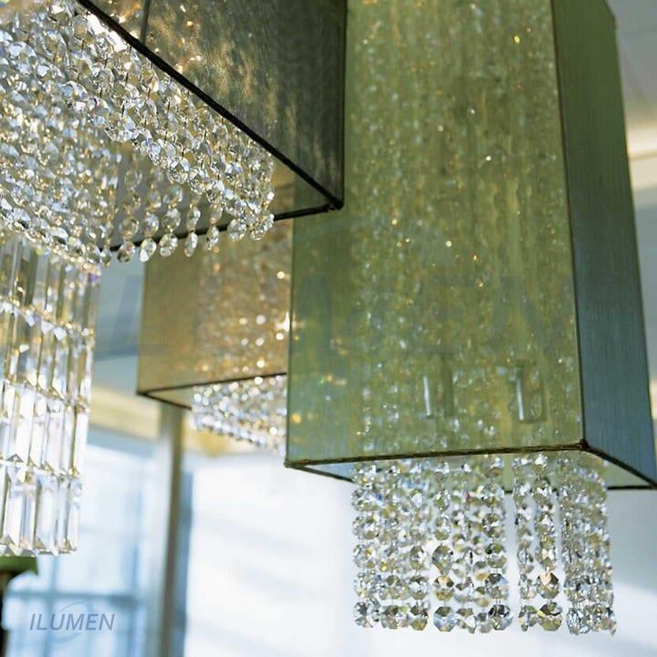 ĐÈN CRYSTAL SCARTLLET SKYLINE CHANDELIER