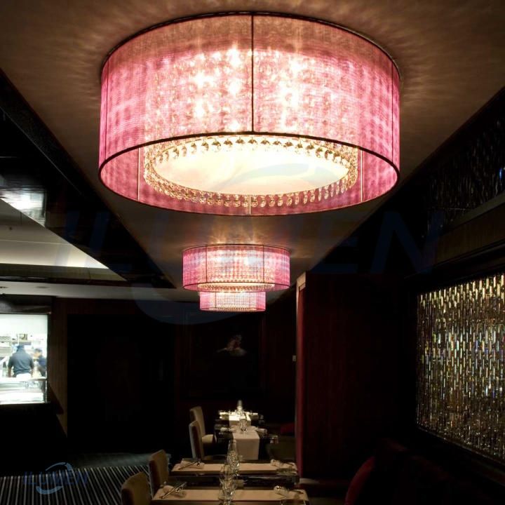 ĐÈN CRYSTAL SCARTLLET SKYLINE CHANDELIER
