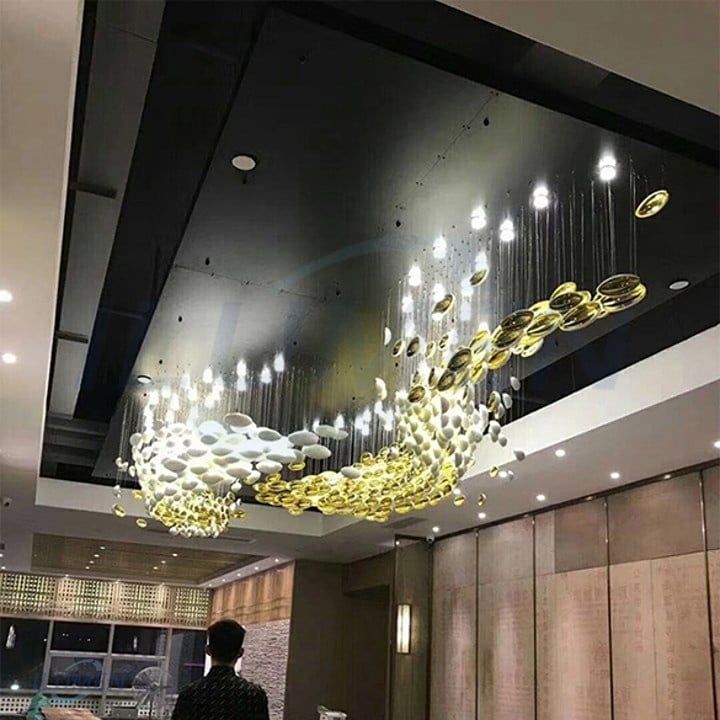 SXHA015 ĐÈN THỦY TINH NHỮNG QUẢ TRỨNG LONG LANH