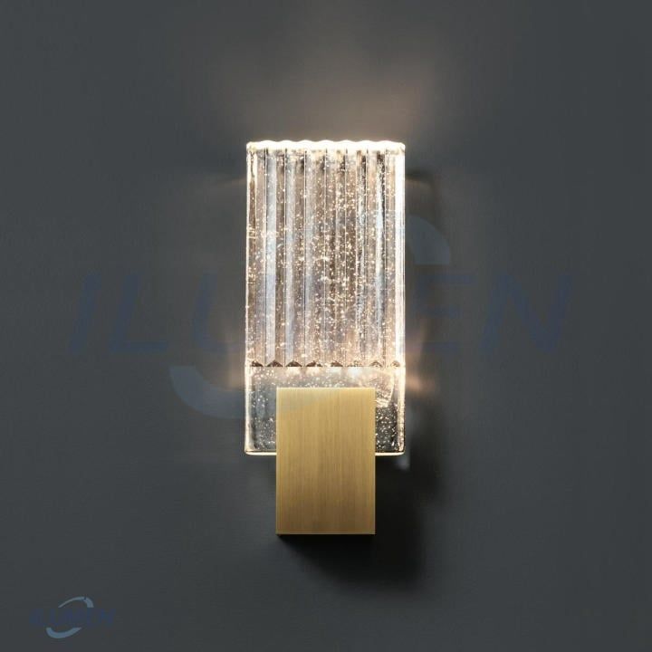  ĐÈN TƯỜNG Pleated Glass Sconca 