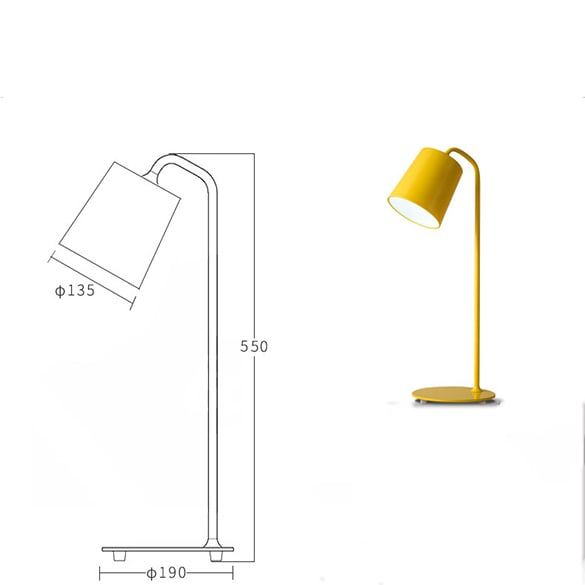 XDB0002 ĐÈN BÀN SÁNG TẠO BẮC ÂU