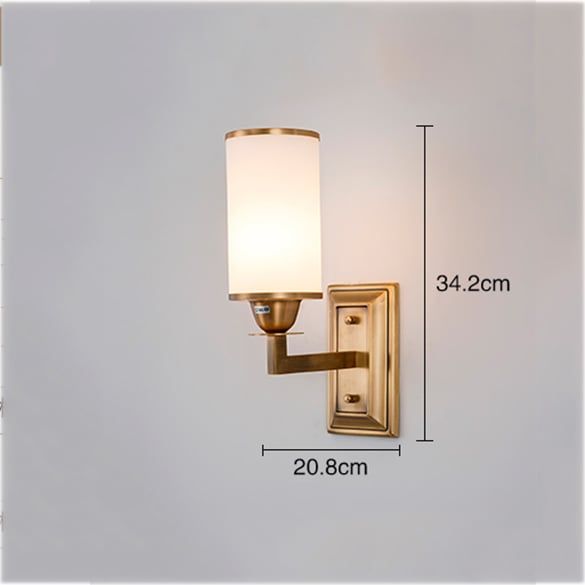 XDW0017 ĐÈN TƯỜNG NẮP ĐỒNG THẲNG ĐẦU
