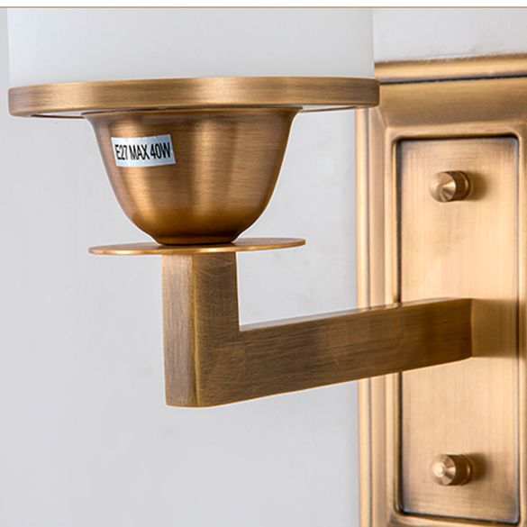 XDW0017 ĐÈN TƯỜNG NẮP ĐỒNG THẲNG ĐẦU