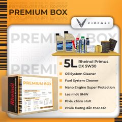 BỘ DẦU NHỚT ĐỘNG CƠ - PREMIUM BOX cho xe VINFAST LUX A2.0 và LUX SA2.0