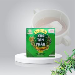 TRÀ THẢO MỘC XÁO TAM PHÂN KHÁNH HÒA POMTEA (TÚI LỌC) – HỘP 10 GÓI (2G/GÓI)