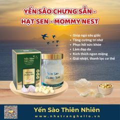 Yến Sào Chưng Sẵn - Hạt Sen - Mommy Nest