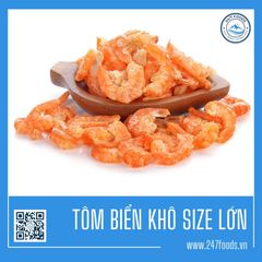 Tôm biển khô -  Loại đặc biệt Nha Trang - Size lớn