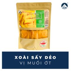 Xoài Sấy Dẻo Muối Ớt - Vị Muối Ớt Ăn Không Ngớt