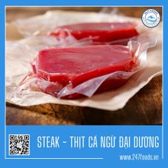 Steak - Thịt Cá Ngừ Đại Dương - 4-7 miếng/kg