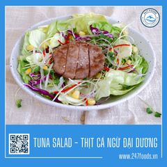 Tuna Salad - Tuna Kingdom - Thịt Cá Ngừ Đại Dương - Hộp 360g (8 miếng)