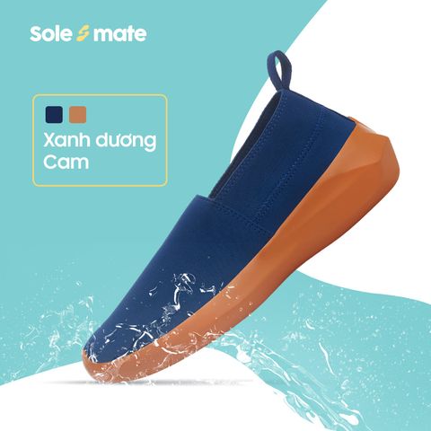 Giày thun thời trang Solemate 530 Xanh dương cam