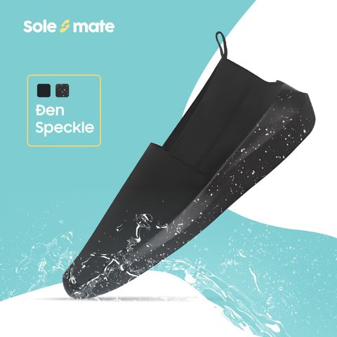 Giày thun thời trang Solemate 530 Đen speckle