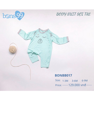 Bộ Body suit cho bé - Chất liêu sợi tre (Bamboo Filament)