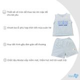 Bộ ba lỗ gấu Bons99 chất liệu Modal xốp mềm mát thoải mái cho bé từ 6 tháng BONMD062