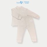 Bộ giữ nhiệt cho bé Bons99 chất nỉ cổ 3 phân dài tay nhiều màu sắc cho bé BONNL039