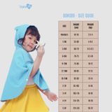 Áo choàng cho bé trai và bé gái Bons99 có mũ chất liệu Modal thoải mái chống tia UV từ 12 tháng đến 4 tuổi BONNY001