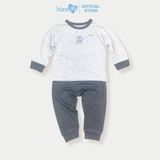 Bộ quần áo dài tay bé trai Bons99 chất liệu sợi tre mềm mịn cho bé từ 9M đến 6 tuổi BONBB066