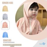 Áo chống nắng cho bé trai và bé gái Bons99 chất liệu Bon Coolie mềm mát thoải mái từ 1-6 tuổi BONCL001
