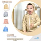 Áo chống nắng cho bé trai và bé gái Bons99 chất liệu Bon Coolie mềm mát thoải mái từ 1-6 tuổi BONCL001
