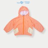 Áo khoác gió 2 lớp bé trai bé gái Bons99 giữ ẩm, thoáng khí, chống tia UV cho bé từ 9 tháng đến 6 tuổi BONAG002