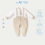 Bodysuit chất liệu nỉ mềm Bons99 mềm mịn thoải mái mặc đi chơi cho bé trai từ 0-9 tháng BONNL035