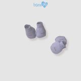 Set bao tay bao chân Bons99 chất liệu sợi tre thoáng mát thoải mái cho bé từ 0-6 tháng BONPK001