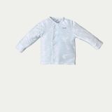 Áo dài tay cài chéo Bons99 chất liệu modal (gỗ sồi) mềm mát thoải mái cho bé từ 1-6 tháng BONMD029