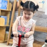 Bộ ba lỗ gấu Bons99 chất liệu Modal xốp mềm mát thoải mái cho bé từ 6 tháng BONMD062