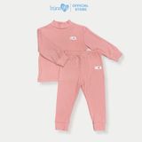 Bộ giữ nhiệt cho bé Bons99 chất nỉ cổ 3 phân dài tay nhiều màu sắc cho bé BONNL039