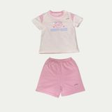 Bộ cộc tay cao cấp Bons99 chất liệu sợi tre thoáng mát thoải mái cho bé từ 9 tháng tới 6 tuổi BONBB061