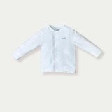 Áo dài tay cài chéo Bons99 chất liệu modal (gỗ sồi) mềm mát thoải mái cho bé từ 1-6 tháng BONMD029
