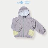 Áo khoác gió 2 lớp bé trai bé gái Bons99 giữ ẩm, thoáng khí, chống tia UV cho bé từ 9 tháng đến 6 tuổi BONAG002