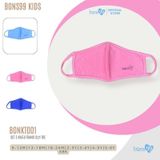 Set 3 Khẩu trang Bons99 dễ thương chất liệu sợi tre thoải mái cho bé BONTK001