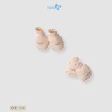 Set bao tay bao chân Bons99 chất liệu sợi tre thoáng mát thoải mái cho bé từ 0-6 tháng BONPK001