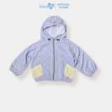 Áo khoác gió 2 lớp bé trai bé gái Bons99 giữ ẩm, thoáng khí, chống tia UV cho bé từ 9 tháng đến 6 tuổi BONAG002