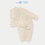 Bộ giữ nhiệt cho bé Bons99 chất nỉ cổ 3 phân dài tay nhiều màu sắc cho bé BONNL039