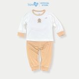 Bộ quần áo dài tay bé trai Bons99 chất liệu sợi tre mềm mịn cho bé từ 9M đến 6 tuổi BONBB066
