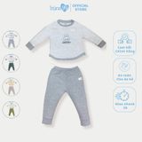 Bộ quần áo dài tay Bons99 chất liệu modal (gỗ sồi) thoáng mát thấm hút mồ hôi cho bé BONMD069
